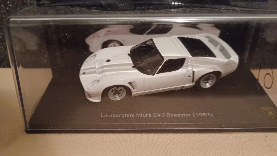 LAMBORGHINI MIURA SVJ ROADSTER 1981 NUOVA CON BOX SCALA 1/43 - Immagine 1 di 1