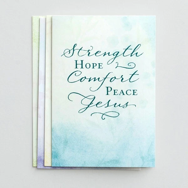 Card-Boxed-Sympathy-Simply Stated (Box Of 12) - Image 1 of 1