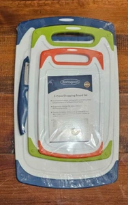 Rottogoon Cutting Boards for Kitchen, Plastic Chopping Board Set of 4 NEW - Picture 1 of 1