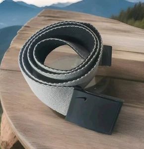 Nike Men's Web Belt Reversible Black and Gray - Picture 1 of 11