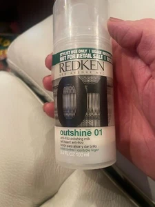 Redken 01 Outshine Anti Frizz Hair Polishing Milk 3.oz. NEW - Picture 1 of 5