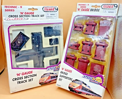 Technic N Gauge Bridge & Track Accessories Bundle – 2 Boxed Sets – Scenic Layout - Image 1 of 4