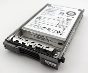 Disque SSD Dell Compellent 1,92 To 12 G SAS SFF (2,5 pouces) lecture intensive DFWY2 - Photo 1/3