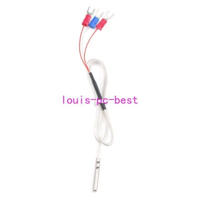 PT100 1Meter 2Meters Platinum Resistance Temperature Sensor Temperature Probe - Image 1 of 4
