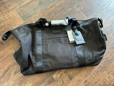 NWT Brand New Tumi Travel Satchel Double FXT Ballistic Duffle Bags - Nylon Black - Image 1 of 4
