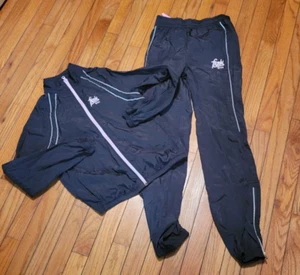 Franki Sport by Francesca's Girl's Black Jogging Suit -  Size Youth 14 (GUC) - Picture 1 of 4