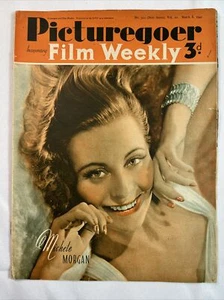 Vintage Picturegoer Magazine March 1941 Michele Morgan Spencer Tracy - Picture 1 of 12