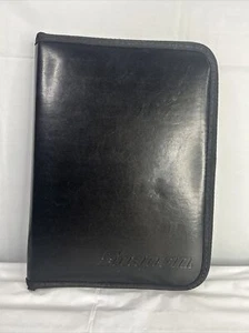 Snap-on Tools KRL Tool Cabinet Owner's Manual Leather Zippered Binder SHELL! - Picture 1 of 8