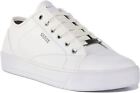 Guess Fm5Udilea12 Udine Mens Low Top Casual Trainers In White Size UK 7 - 12