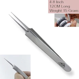 New Straight Point Individual Eyelash Extension Tweezers Russian Volume Tweezer - Picture 1 of 3
