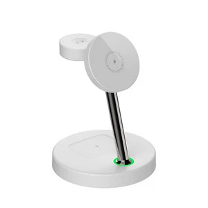 Estación de carga inalámbrica Laser Chargecore 3 en 1 15W para Apple - blanca - Imagen 1 de 10