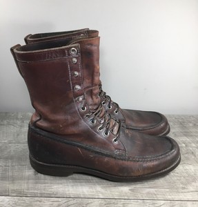 Gokeys Botte Sauvage Herren Vintage Schnürung schlangenfest Jagd Lederstiefel 9