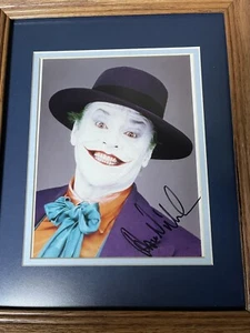 JACK NICHOLSON SIGNED 11X14 PHOTO AUTOGRAPH THE JOKER BATMAN CPG DIRECT 27090 - Picture 1 of 3