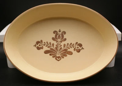 Pfaltzgraff Village Vintage Oval Baker Casserole Dish #241 Stoneware 10" - Image 1 of 4