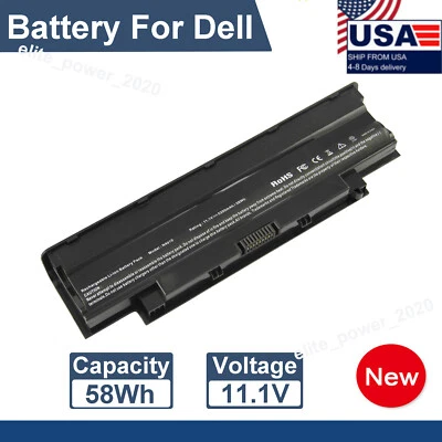 J1KND Battery For Dell Inspiron N5050 N5040 14R N4010D N4110 17R N7010D N7110 US - Image 1 of 4