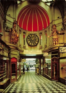 Postcard Melbourne Royal Arcade Gog and Magog Clock - Bild 1 von 2