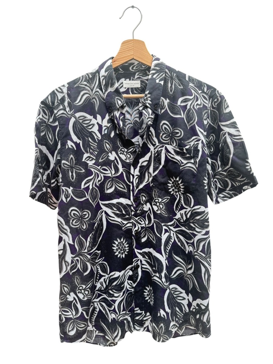 DRIES VAN NOTEN』(M) 花柄 ハーフパンツ 水着