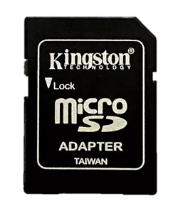 Kingston Memory Card SD Adapter from Micro SD to SD Card Adapter Card Readers - Picture 1 of 1
