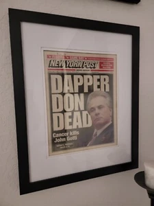 John Gotti Magazine Framed - Picture 1 of 4