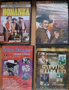 Lone Ranger, Bonanza, The Deputy und Wagon Train Serien und John Wayne Filme - Bild 1 von 2