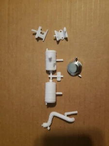 Pete Chrome Air Fliter Tractor Peterbilt 359 1/25 Model Truck Part semi Rig Lot - Picture 1 of 1