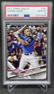 2017 TOPPS UPDATE AARON JUDGE ROOKIE RC #US1 PSA GEM MINT 10 - Picture 1 of 2