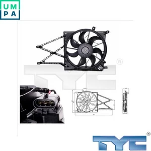 FAN RADIATOR 825-0011 FOR OPEL ASTRA/G/CLASSIC/Caravan/Hatchback/Convertible - Picture 1 of 6