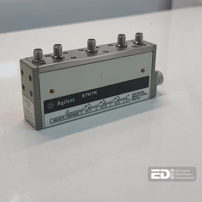 Interruptor coaxial multipuerto Agilent 8767K Foto 1 de 4