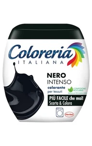 Coloreria Italiana Grey Colorante Tessuti e Vestiti in Lavatrice Nero Intenso 1 - Foto 1 di 12