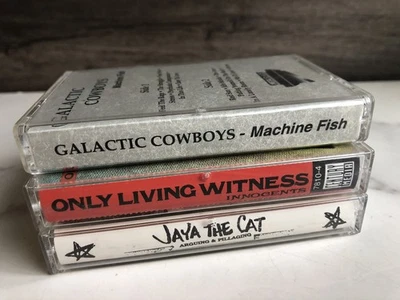Vintage Metal Punk Cassette Tapes Lot 90’s Hard Core Galactic Cowboys - Image 1 of 4