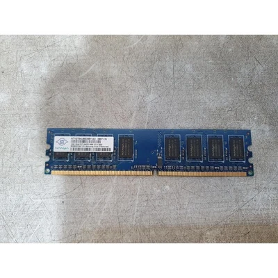 Nanya NT1GT64U88D0BY-AD Memory Module 1GB DDR2 SDRAM 800MHz CL6 240-Pin DIMM - Image 1 of 4