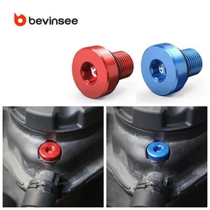 Radiator Coolant Expansion Tank Bleed Vent Screws Plug For BMW E46 E90 E39 X3 X5 - Picture 1 of 10