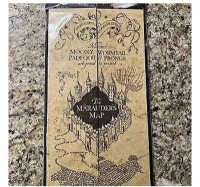 OFFICIAL Harry Potter The Marauder's Map Prop Replica The Noble Collection B&N - Image 1 of 3