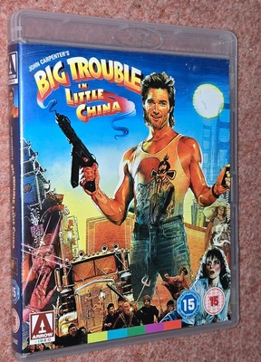 Big Trouble in Little China (1986) Blu Ray UK Reg B Arrow Video, John Carpenter - Image 1 of 3