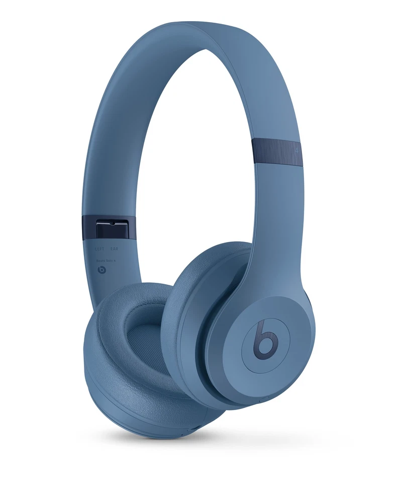 Beats Solo 4 True Wireless On-Ear Headphones - Slate Blue - NEW - Image 1 of 1