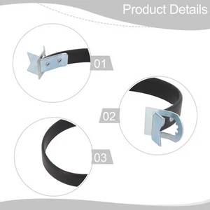 Metal and Rubber Car Battery Carrier Strap Resistant to Wear and Damage - Picture 1 of 12