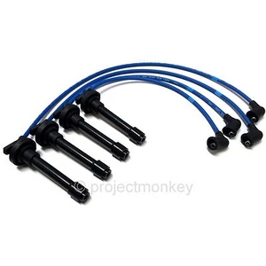 NGK HE53 Engine Spark Plug Ignition Wires Fits: 88-91 Honda Civic CRX 1.5L 1.6L - Foto 1 di 1