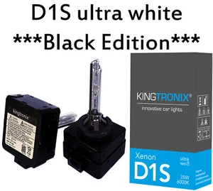 D1S XENON burner BLACK 6000K for BMW 1 Series F20 F21 M1 2 Series F22 F23 F45 F46 M2 GT - Picture 1 of 1