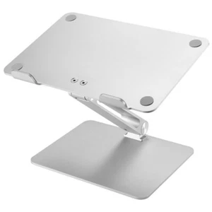 Folding Laptop Stand Aluminum Height Adjustable Notebook Cooling Holder Riser - Photo 1/8