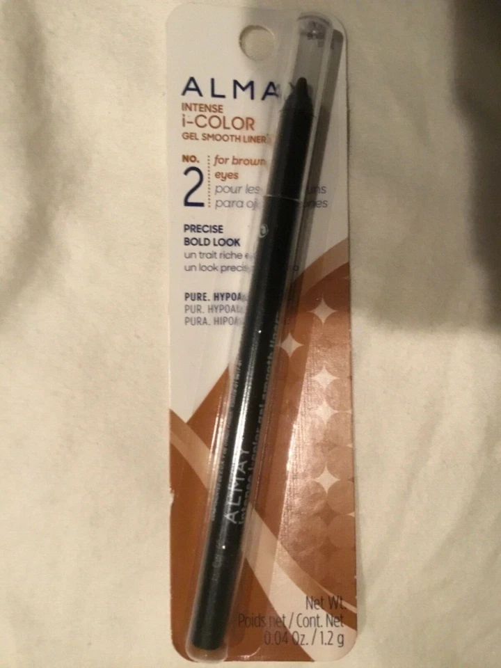 Delineador suave en gel Almay Intense I Color para ojos marrones #031 negro sellado de fábrica  Foto 1 de 1