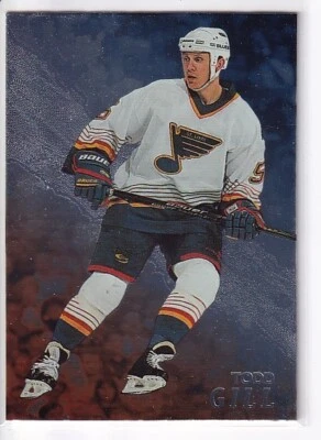 1998-99 In the Game Be a Player #127 Todd Gill St. Louis Blues - Image 1 of 2