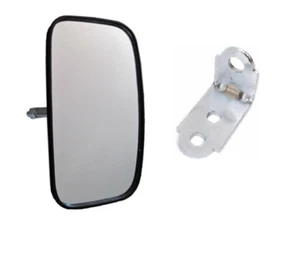 Mirror with Bracket Combo Forklift Golf Car Truck Universal - Picture 1 of 1