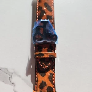 New RARE Jacob & Co. 22mm SAFARI Orange & Black Watch Band with Big JCo Buckle - Picture 1 of 24