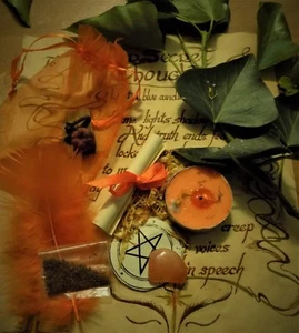Lose Weight Spell Kit  Ritual Magic  Witchcraft Wicca Pagan Handmade Candle - Picture 1 of 1