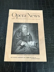 January 10 1949 OPERA NEWS music magazine (MI) Lazzari - Kirsten - Imagen 1 de 1