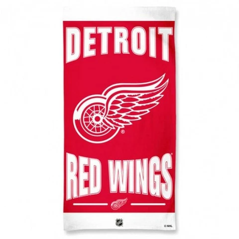 Detroit Red Wings 30x60 Beach Towel [NEW] NHL Blanket Vacation Summer Pool Cover