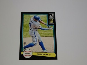 2016 Panini Donruss 1982 Design Black Border  #D82-38 Kevin Pillar  #D / 99