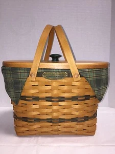 1997*Longaberger*Traditions Collection Fellowship Basket #16302T - Picture 1 of 10