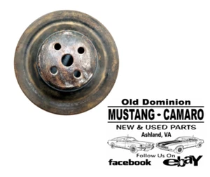 Mustang 302, 351 y 400 1971-1972 polea de bomba de agua de ranura única - Imagen 1 de 8