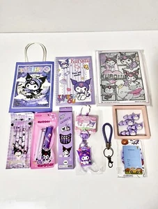 Sanrio Kawaii Kuromi Gift Bundle Gift Set Stationary Birthday Gift NEW - Picture 1 of 1